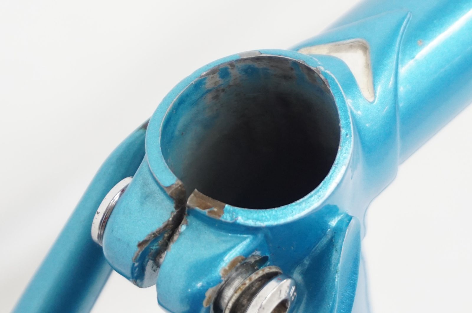 ZEUS 「ゼウス」 年式不明 ロードバイク フレームセット ITVUMP0TPJIO ZEUS 「ゼウス」 年式不明 ロードバイク フレームセット / バイチャリ