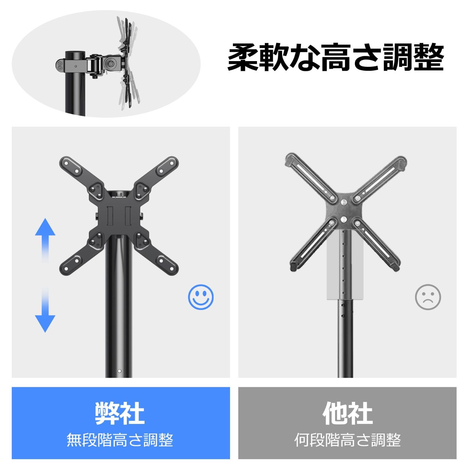 壁寄せ 耐荷重20KG