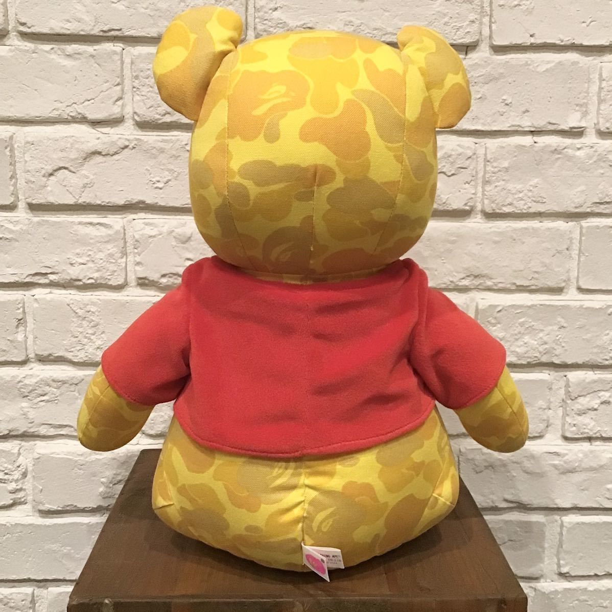 ディズニー BAPE camo くまのプーさん ぬいぐるみ Disney ベイプ 