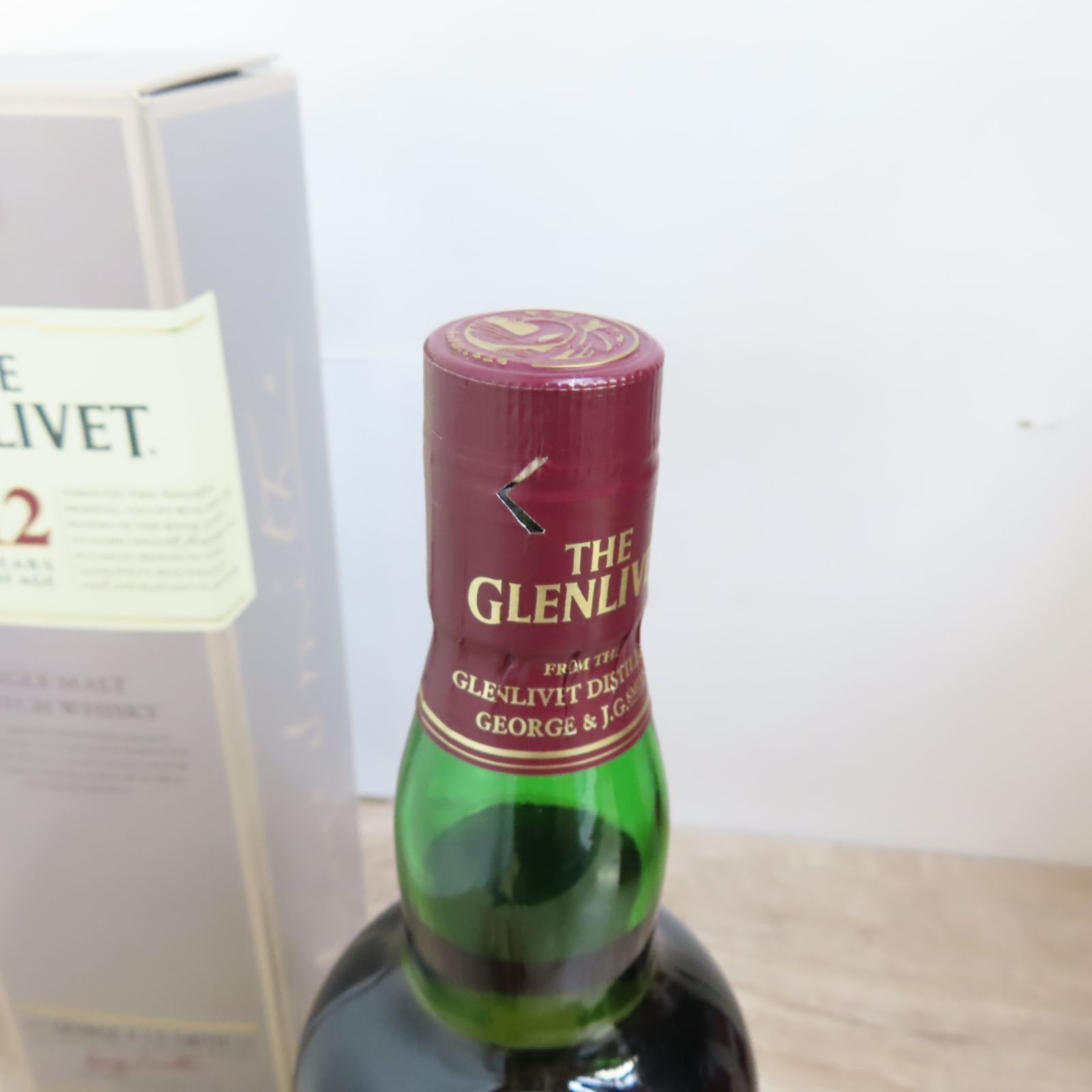 ☆未開封☆THE GLENLIVET12年 シングルモルト スコッチ ウイスキー 未開封 グレンリベット 12年 シングルモルトウイスキー 旧ボトル