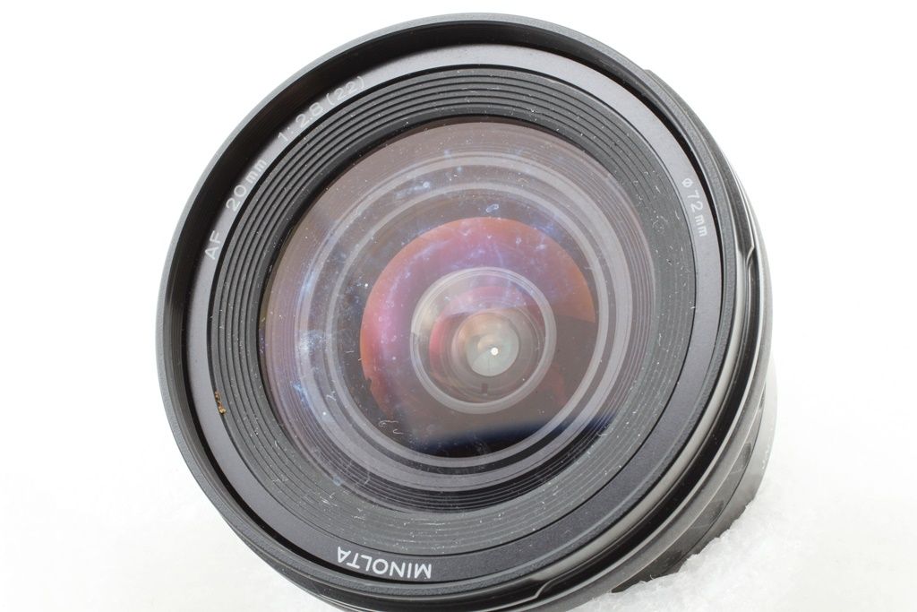 美品 ◇超美品◇ MINOLTA AF 20mm F2.8 (22) ミノルタ 単焦点