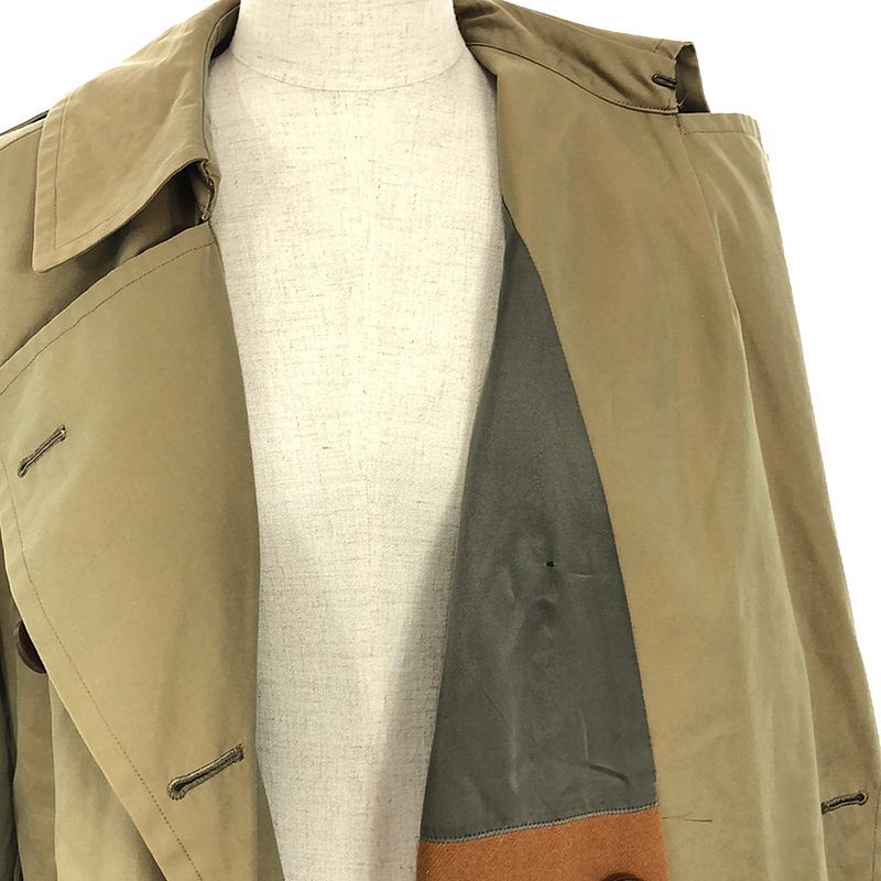 AURALEE / オーラリー | FINX CHAMBRAY BIG TRENCH COAT フィンクス 