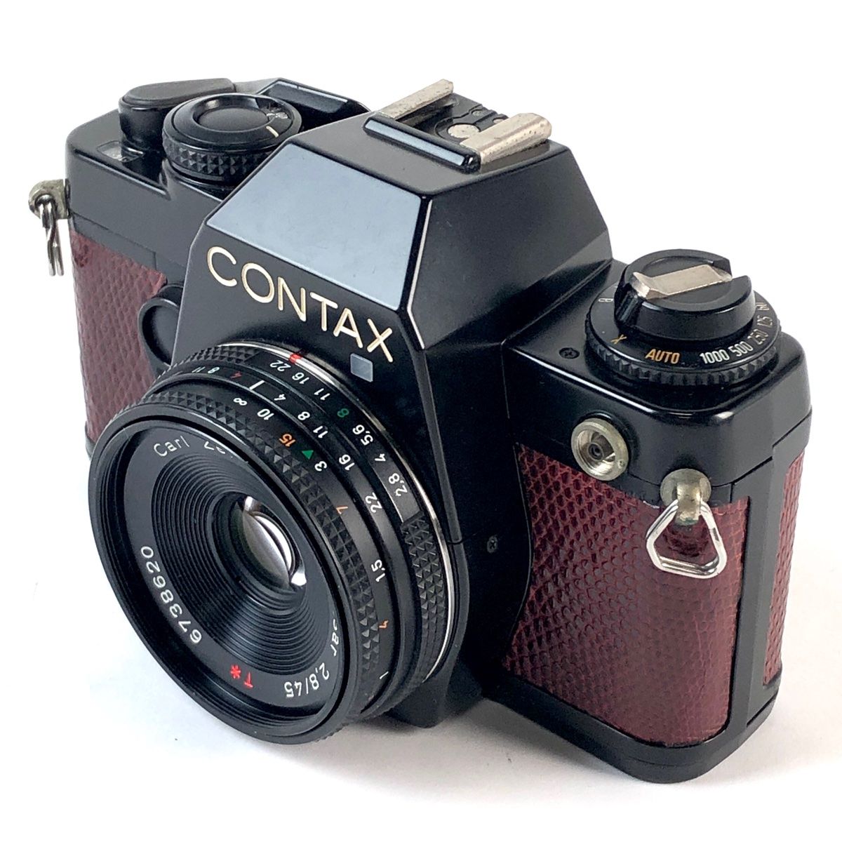 コンタックス CONTAX 139 QUARTZ + Tessar T* 45mm F2.8 AEJ テッサー フィルム マニュアルフォーカス 一眼レフカメラ  【中古】 - メルカリ