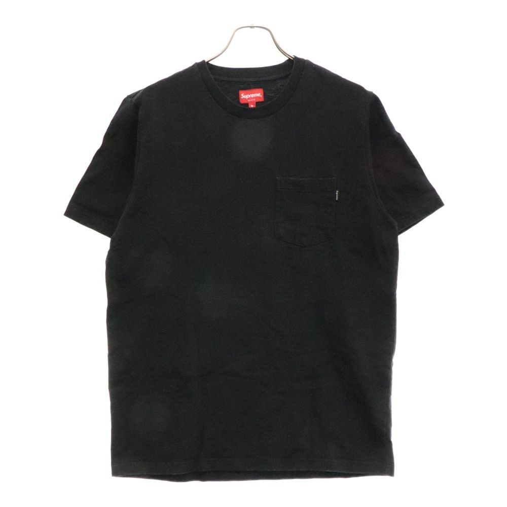 SUPREME (シュプリーム) S/S Pocket Tee ポケット Tシャツ 半袖カットソー ブラック