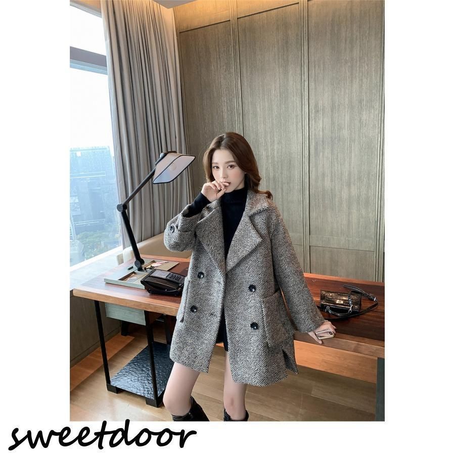 チェスターコート ミディアム丈