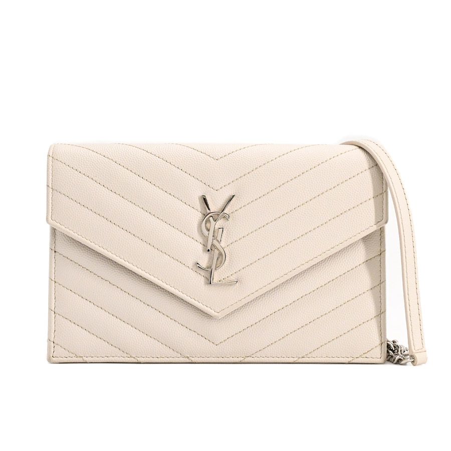 SAINT LAURENT サンローラン チェーンウォレット エンベロープチェーンウォレット 393953