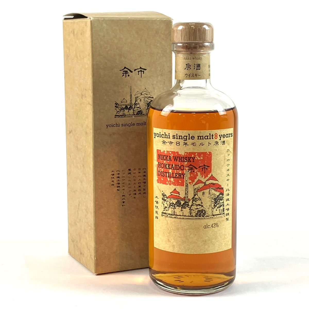 Yoichi Single Malt 8年 500ml余市8年モルト原酒 【公式通販】