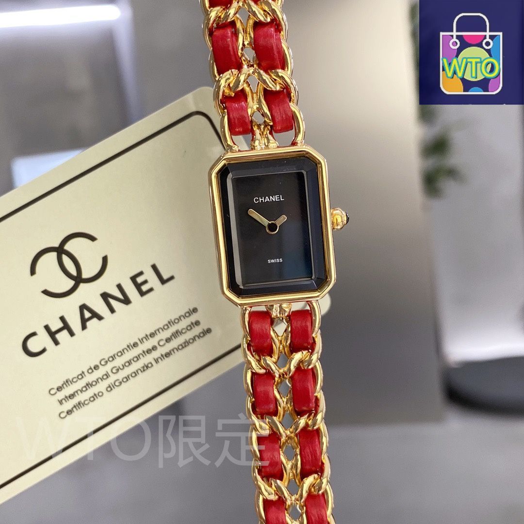 CHANEL シャネル プレミエール レディース腕時計 26.1x20mm｜スクエア