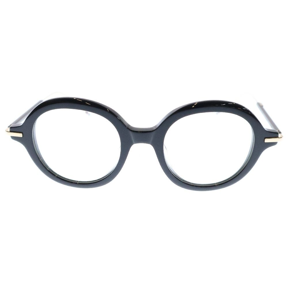 THOM BROWNE トムブラウン 200本 TBX000-A-01 Limited Edition メガネ クリアレンズ ブラック|ゴールド