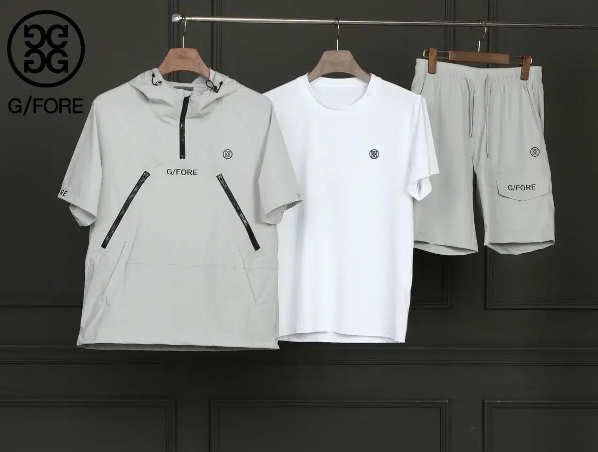 ユニセックスゴルフウェア Anorak アノラック G FORE 3ps ゴルフセット