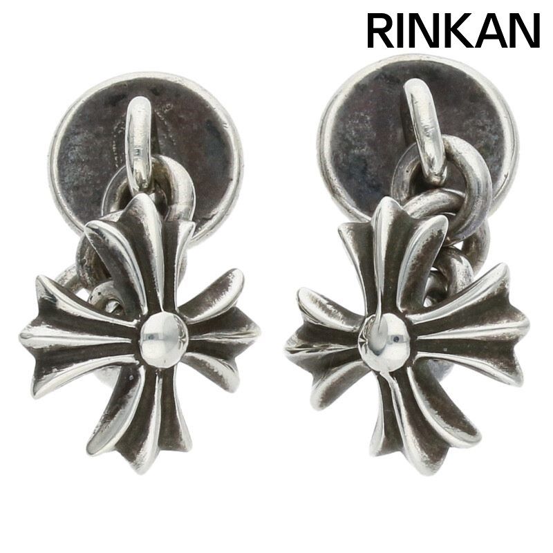 クロムハーツ  CUFFLINKS CHプラスシルバーカフスボタン メンズ