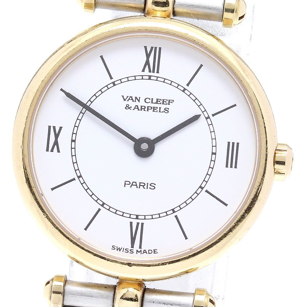 【稼働/極美品】 イヴサンローラン クォーツ腕時計 デイト ダイヤ シルバー ◇YSL イヴサンローラン 腕時計 クォーツ デイト シルバーカラー 稼働