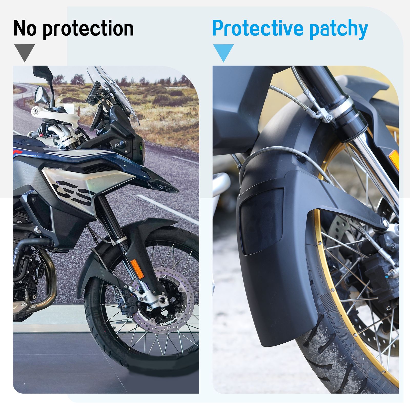 F850 F750 GS ADV Adventure 2018-2023 バイク用マッドガード リア