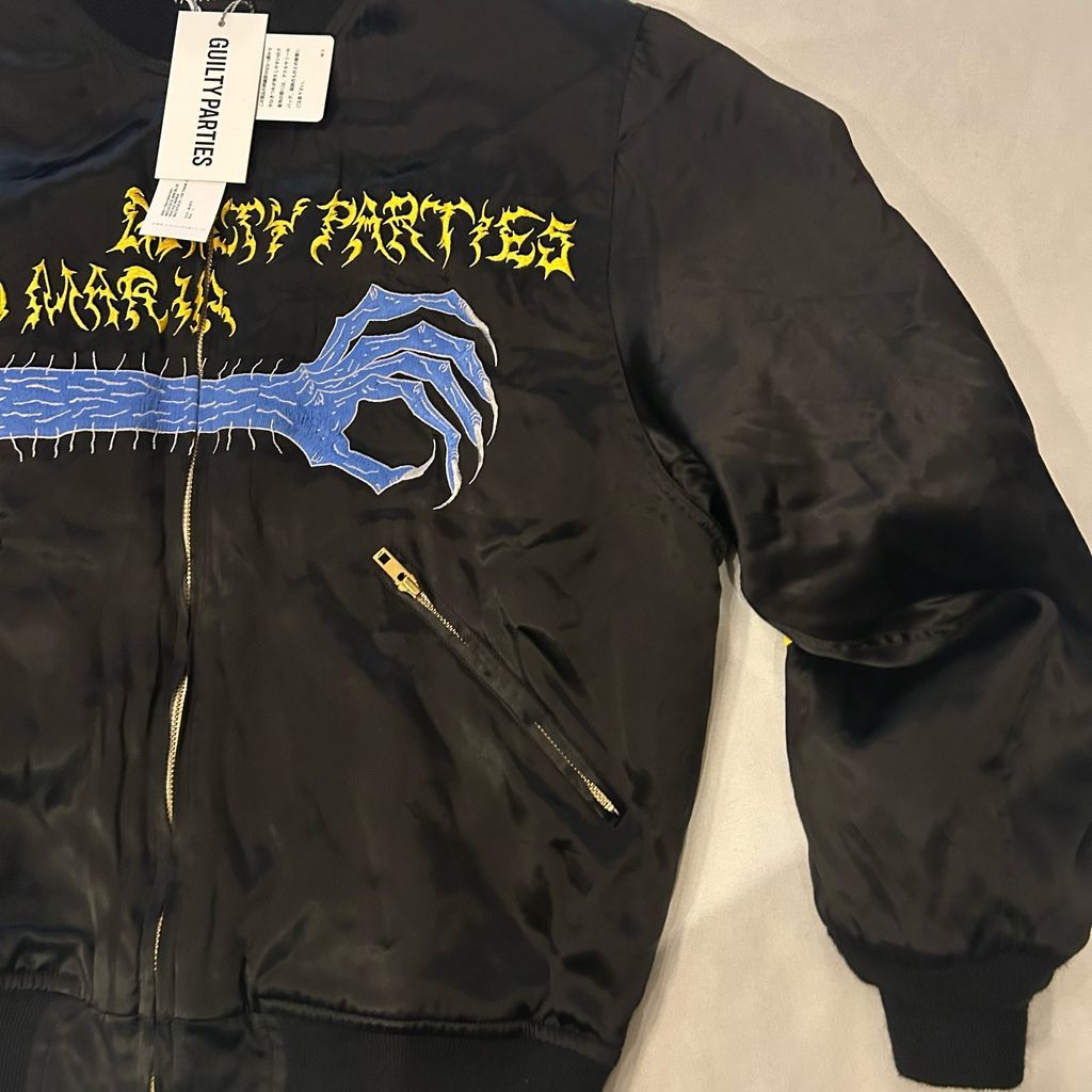 ワコマリア NECKFACE ヴィンテージ感漂うブラックジャケット WACKO MARIA ワコマリア NECKFACE JACKET ジャケット NECKFACE