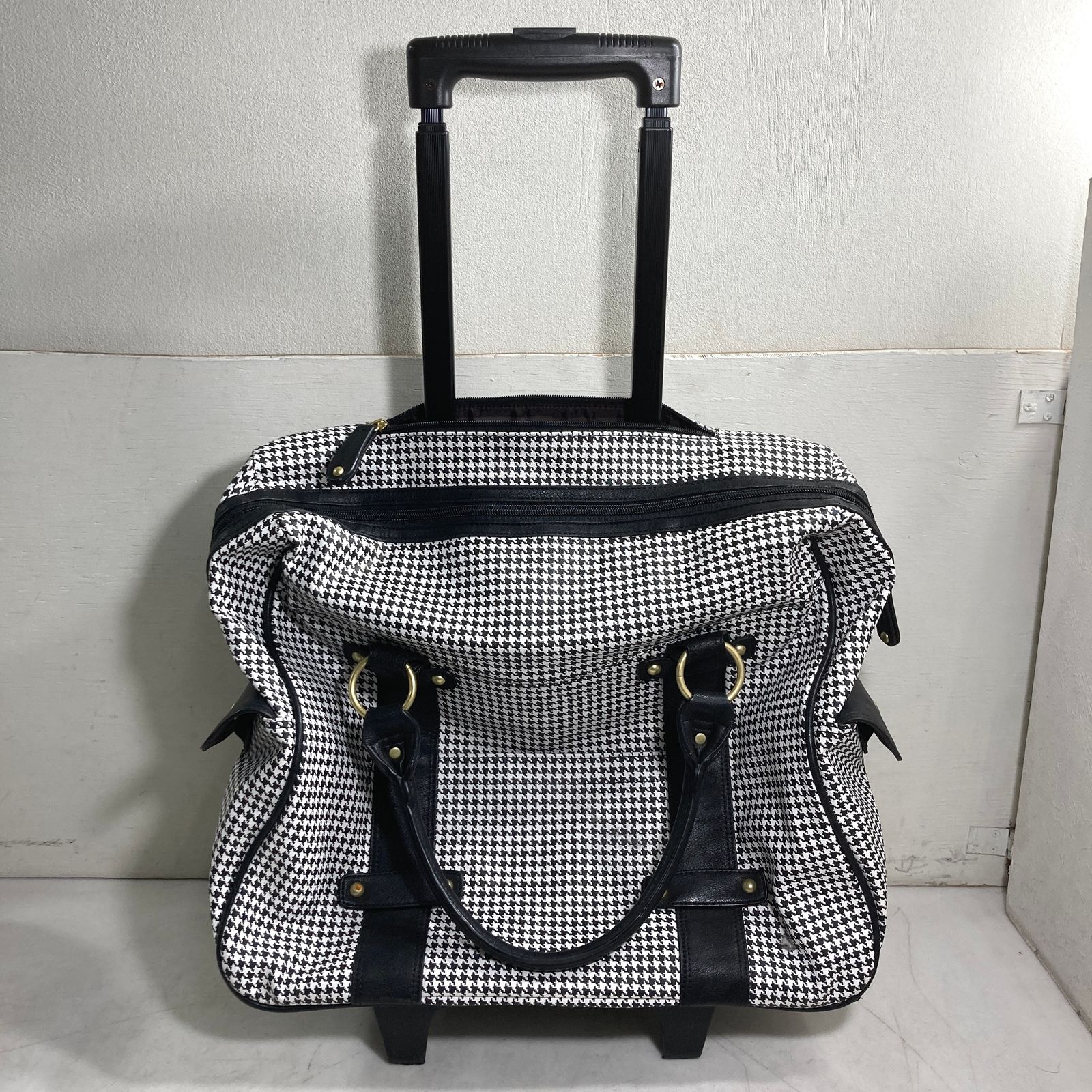 【美品】代官山クロシェット　キャリーバック　ナタリーヌ・トロアボス 代官山クロシェット ナタリーヌ・トロアボス トンキャリーバッグ