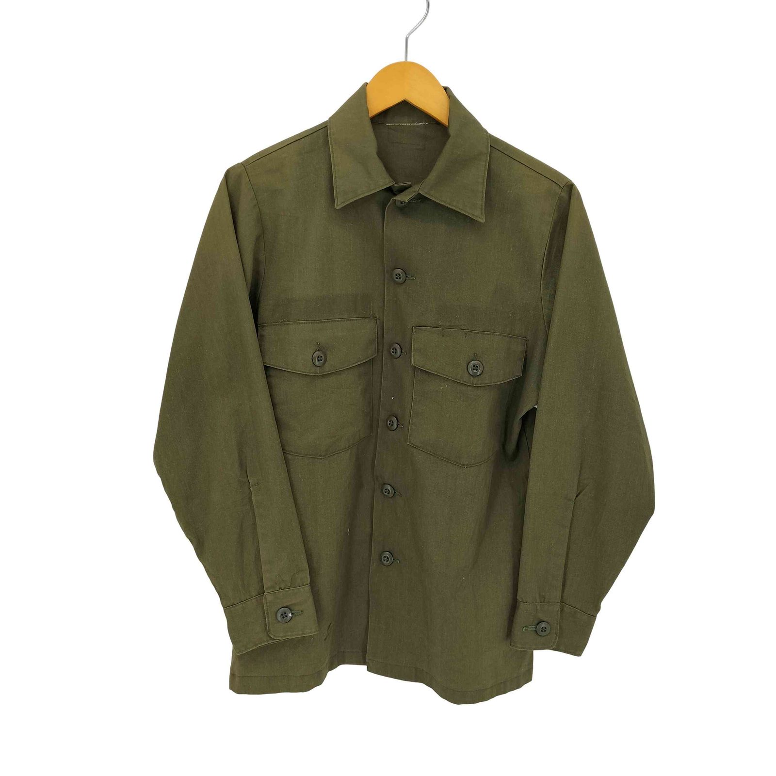 60s TROPPER ユーティリティシャツ ポプリン PX品 us army US ARMY ユーティリティシャツ コットンポプリン 60s US ARMY