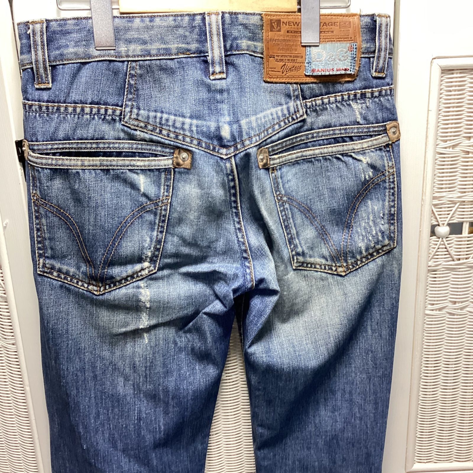 D&G ドルガバ メンズストレートデニムパンツ ジーパン (29) …e.s 