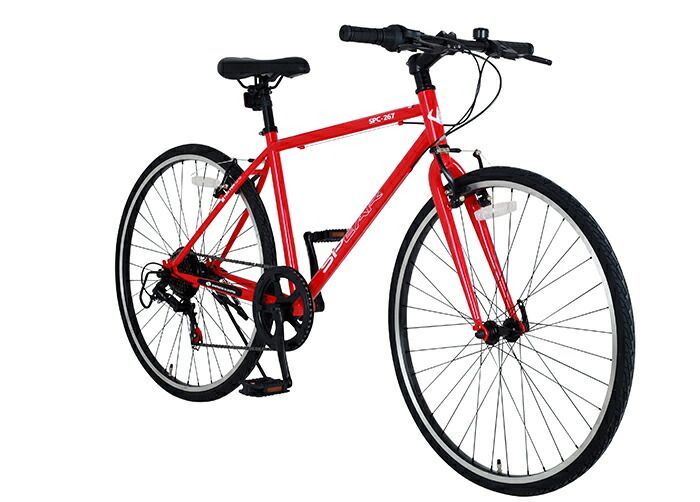 クロスバイク 26インチ 本体 シマノ製 7段変速 SPEAR (スペア) SPC-267