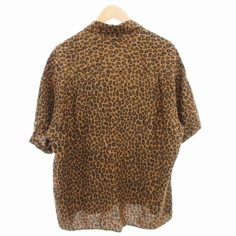 FREAK'S STORE ヒョウ柄シャツ FREAK'S STORE】アニマル柄 半袖シャツ 豹柄 - メルカリ