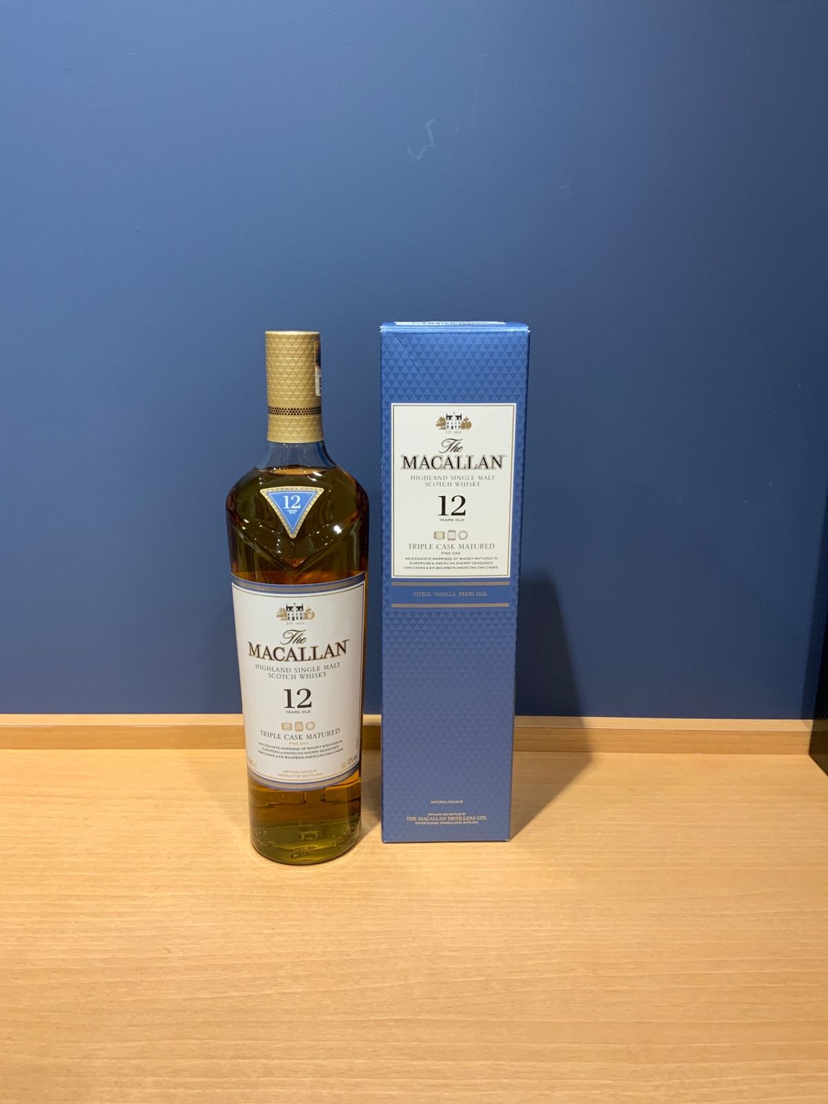 シングルモルトウイスキー ザ マッカラン トリプルカスク 12年 ウイスキー イギリス 700ml