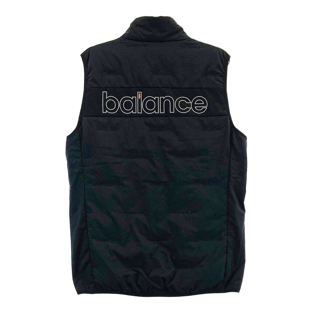 サイズ 4 NEW BALANCE GOLF ニューバランス ジップ ダウンベスト ブラック系 240101478725 ゴルフウェア メンズ ストスト