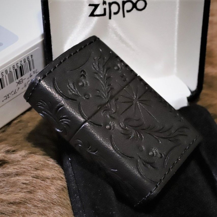 ZIPPO アメリカン スピリット に合うジッポ 革巻きインディアン
