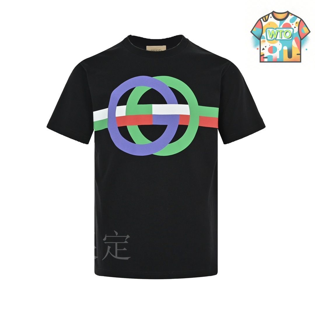 ☆GUCCI☆ ダブル G ロゴ Tシャツ 本日限定特価】GUCCI ダブルGロゴ カーブレタープリントTシャツ