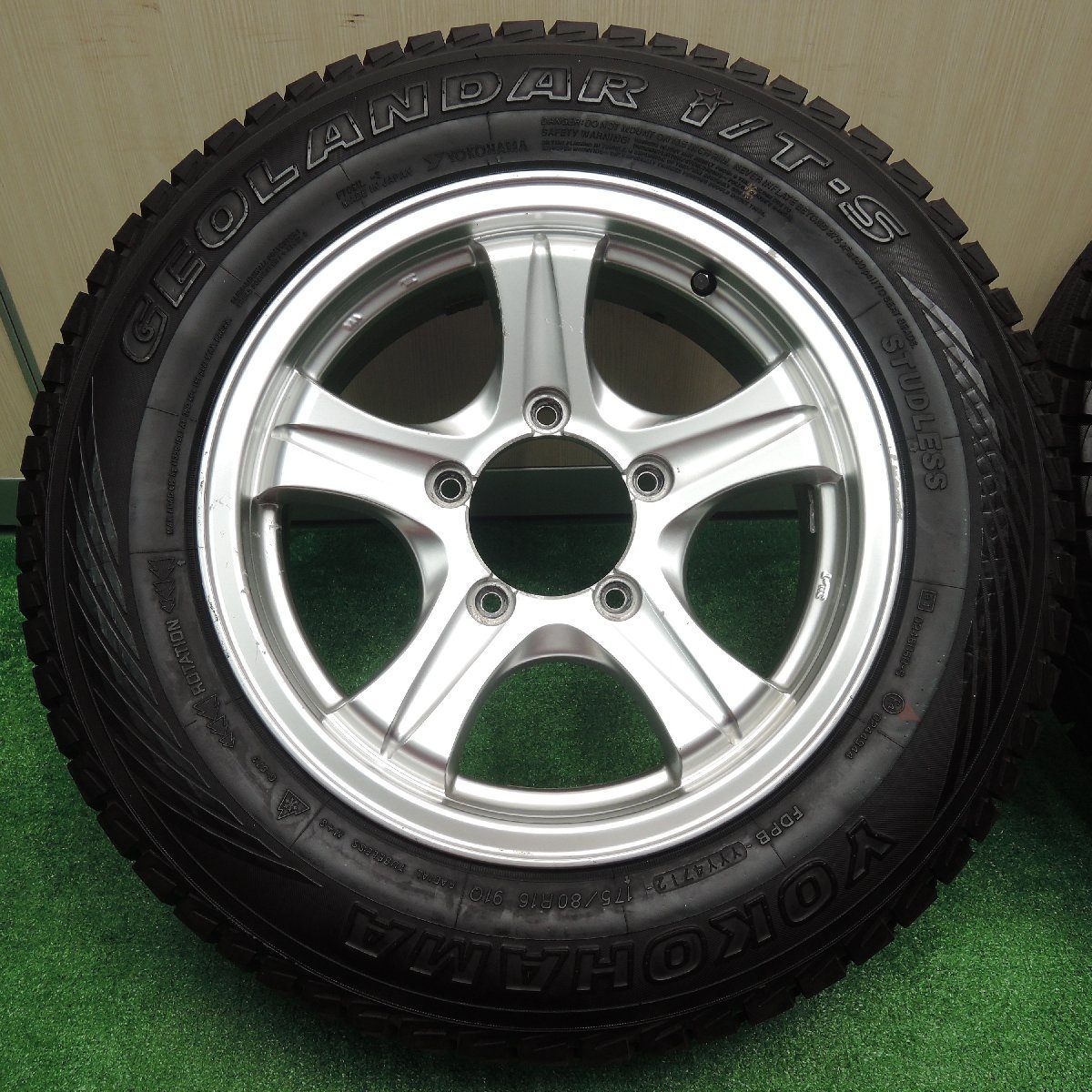 4本価格☆ジムニー 等 175/80R16 スタッドレス ヨコハマ