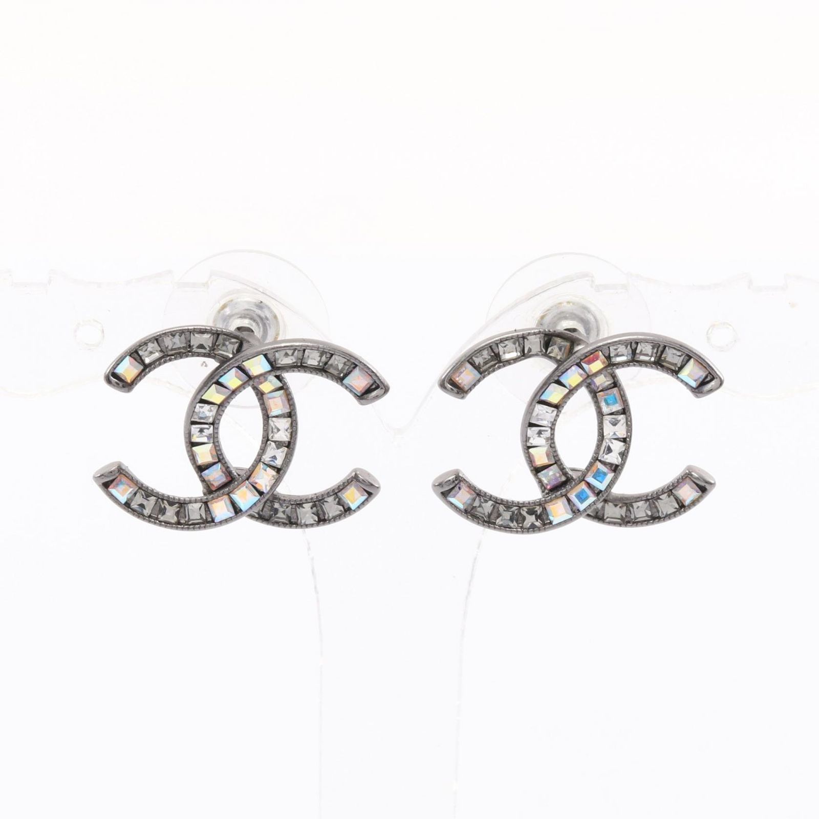 シャネル CHANEL ピアス ココマーク A15P ステンレススチール ピアス レディース Used A
