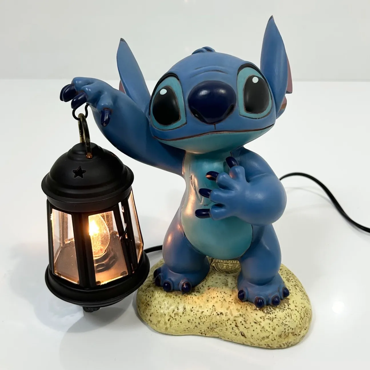 希少品 Disney ディズニー スティッチ ルームライト 照明 セトクラフト