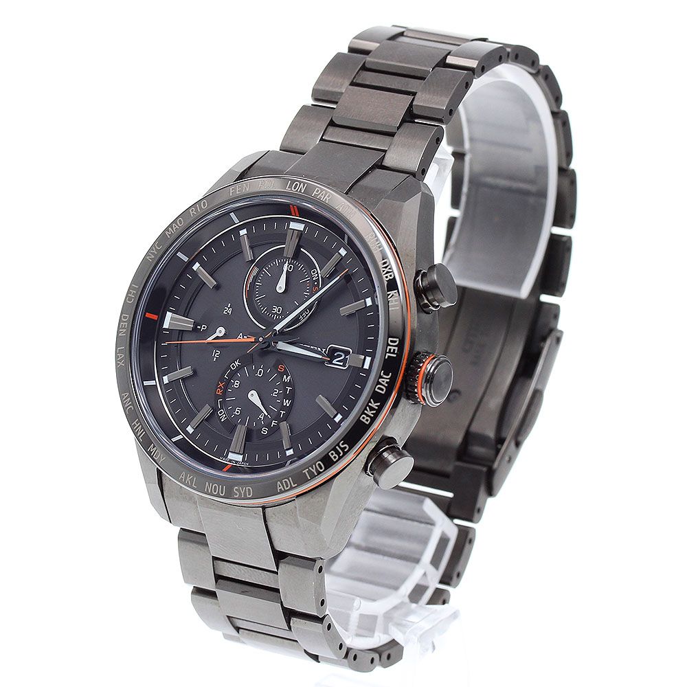 シチズン CITIZEN H800-T025871/AT8185-62E アテッサ エコドライブ ソーラー電波 メンズ美品_821800