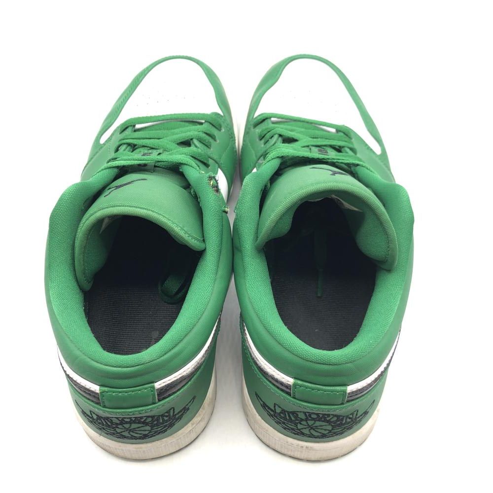 NIKE AIR JORDAN 1 LOW PINE GREEN WHITE 28 cm 553558-301 ナイキ エア ジョーダン ロー パイングリーン ホワイト 17