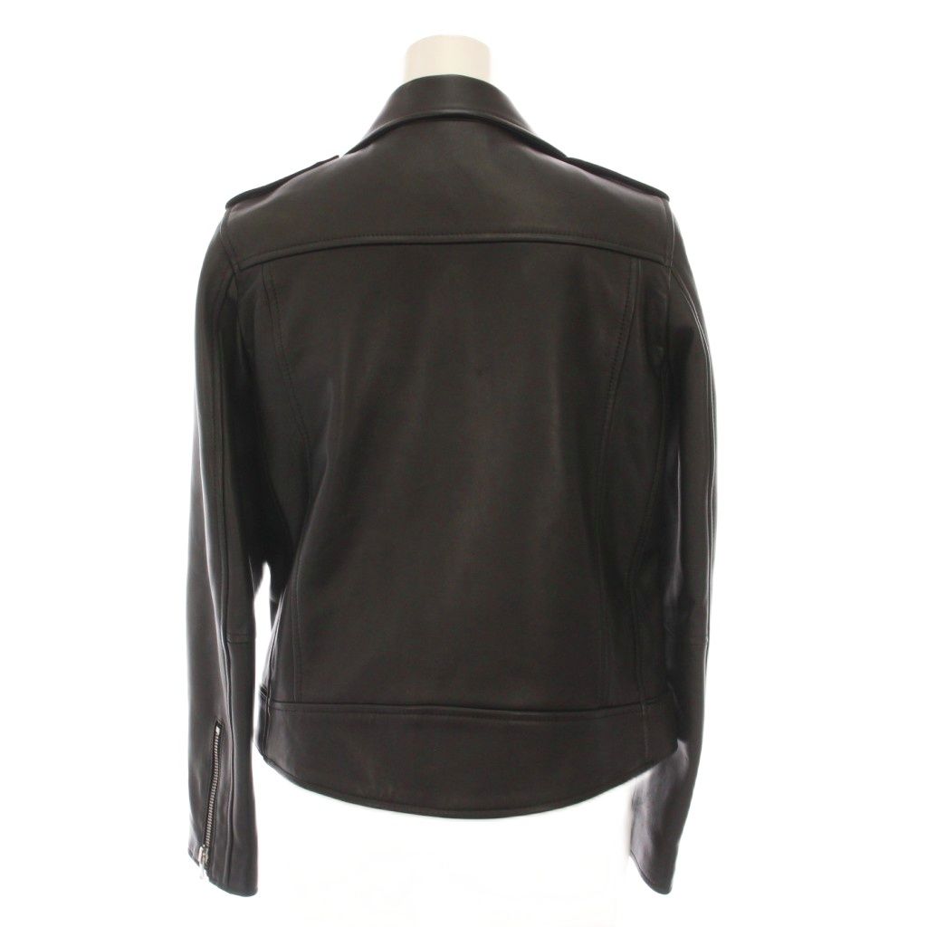 UNITED ARROWS 黒 レザー ライダースジャケット レザー ライダース ジャケット