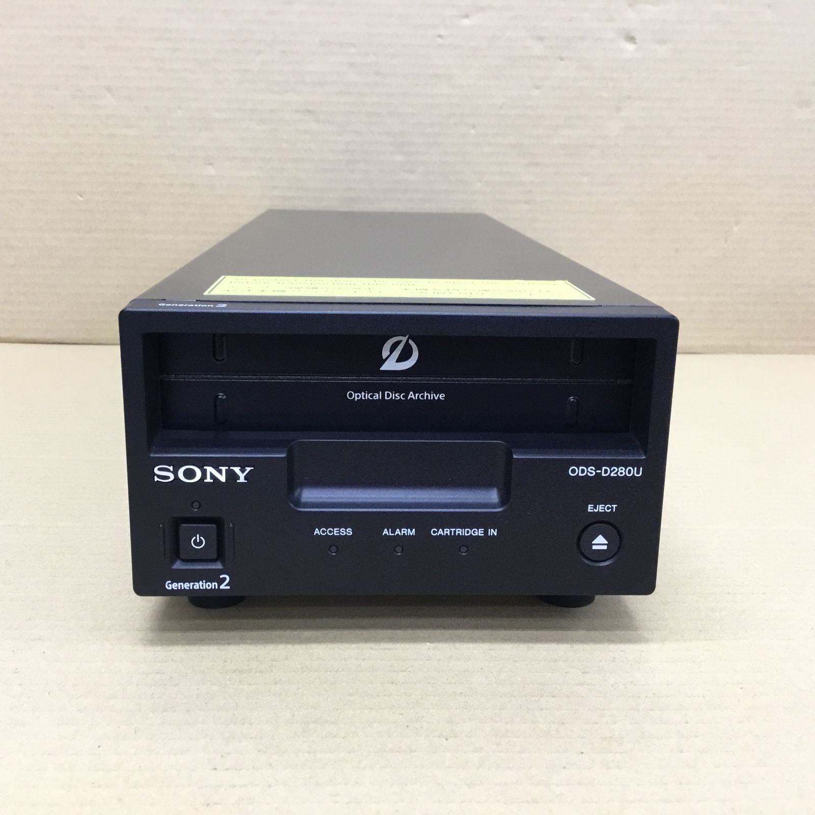 SONY オプティカルディスク・アーカイブドライブユニット ODSD280U メルカリ