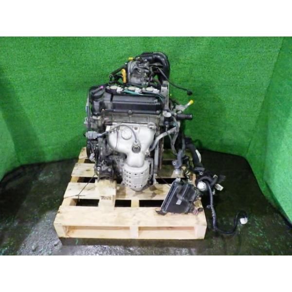 ルークス ML21S エンジンASSY E 4WD K6A-A484928 ZJ3