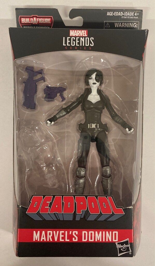 HASBRO MARVELS SASQUATCH DEADPOOL MARVELS DOMINO 6インチ