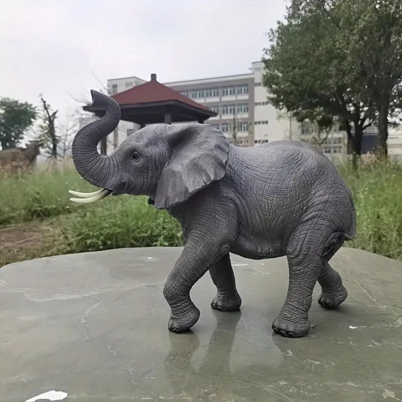 置物 オブジェ ガーデンオーナメント ガーデンインテリア オブジェ 庭 アニマル 象 ぞう ゾウ レジン 樹脂 インテリア ホームデコ 屋外 屋