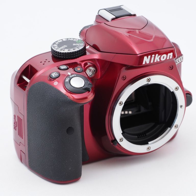 Nikon ニコン デジタル一眼レフカメラ D3300 ボディ レッド D3300RD