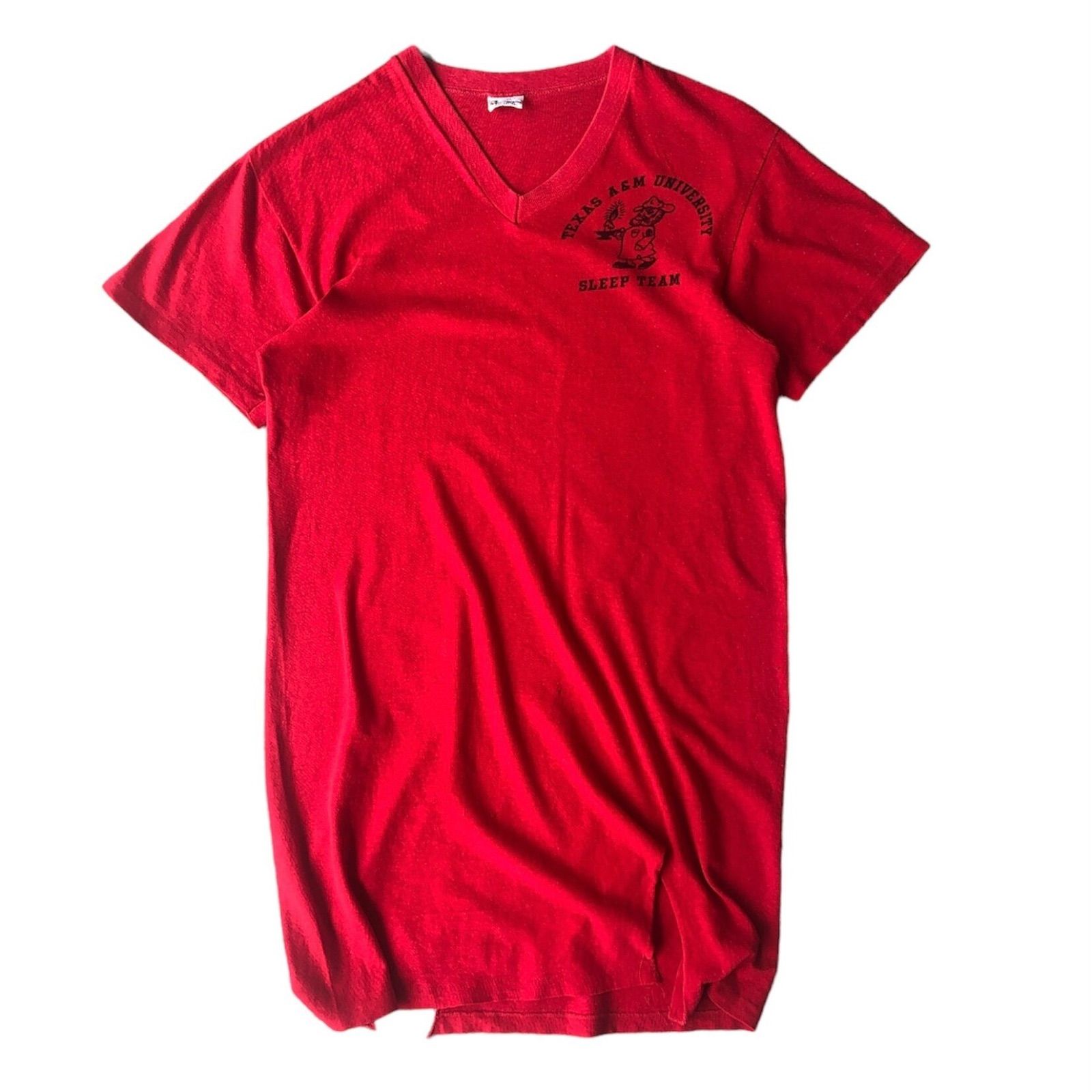 Vintage V neck Tee (Long Tall) ビンテージ ロング Tシャツ