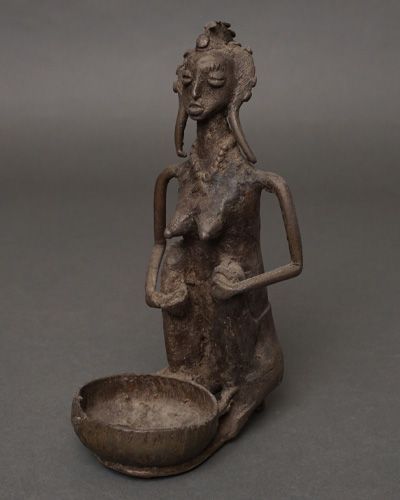 アフリカ 現代アート 置物 アフリカンアート ドゴン族 マリ共和国 ワニ