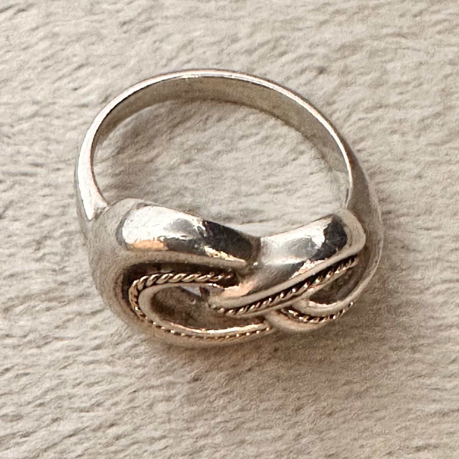 TIFFANY & Co. 1990s 約9号 オールドティファニー リング ツイスト