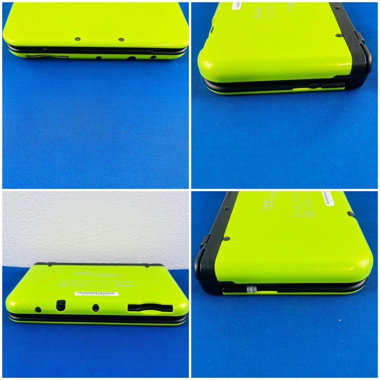 IPS液晶 Newニンテンドー3DS LL 志す ライム×ブラック