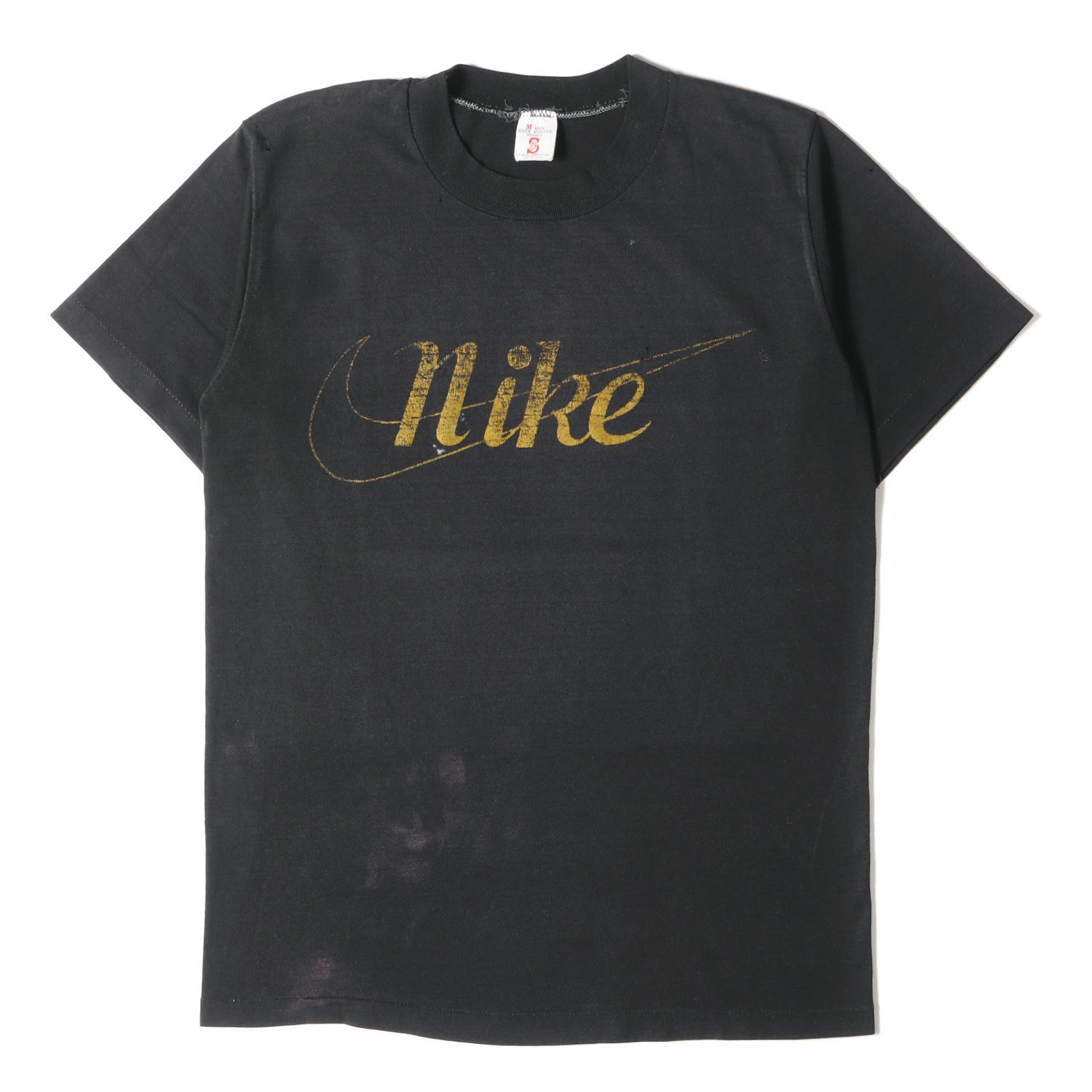 NIKE ナイキ Tシャツ サイズ:M 社外タグ 筆記体ロゴ クルーネック T 