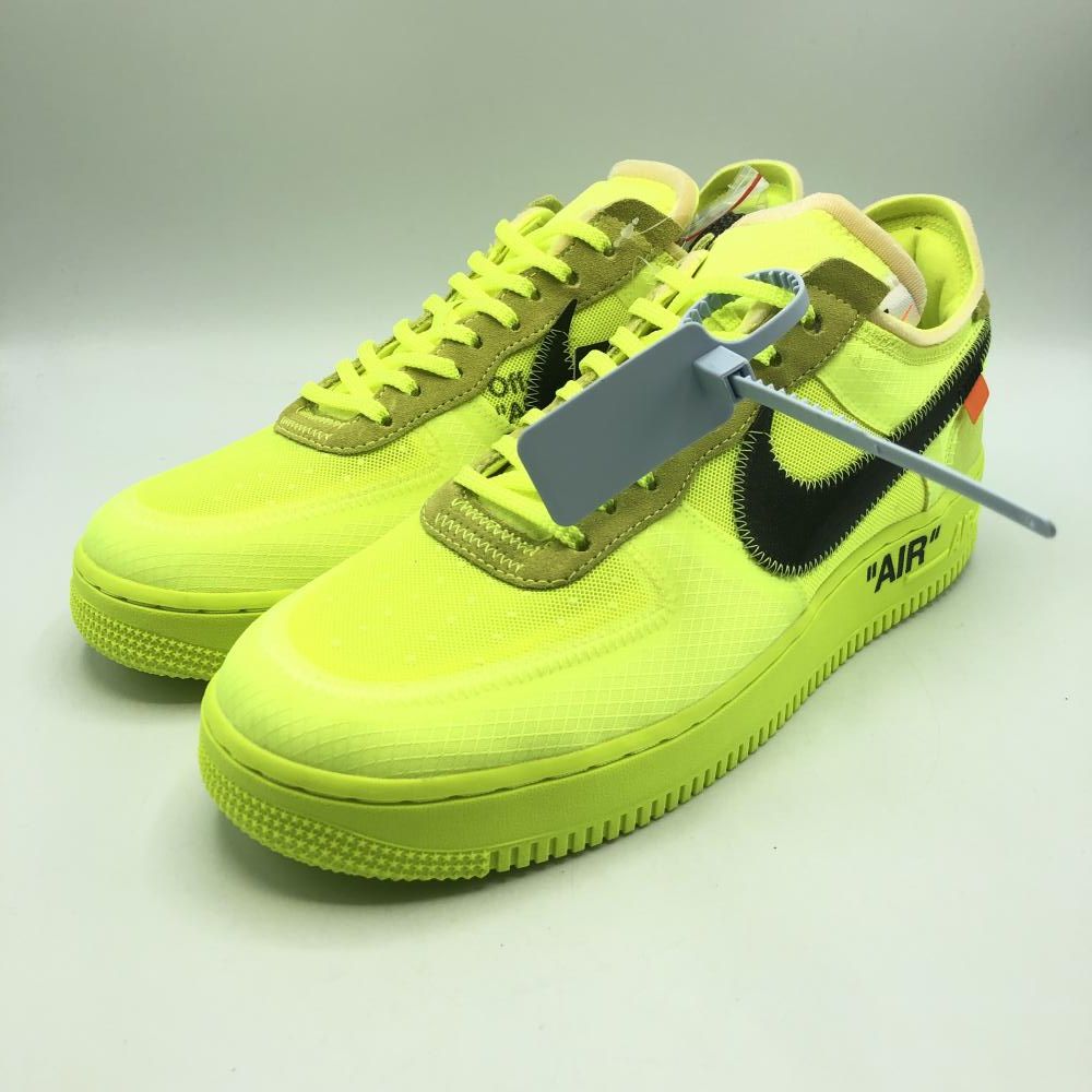 【希少品‼️】エアフォース 1 LOW OFF-WHITE VOLT Size 8 - Nike Off-White x Air Force 1 Low Volt for sale