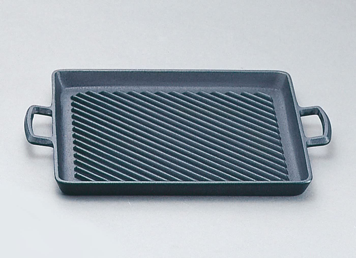 Iwachu オイルプレートグリル 黒焼付 岩鋳 南部鉄器 23014