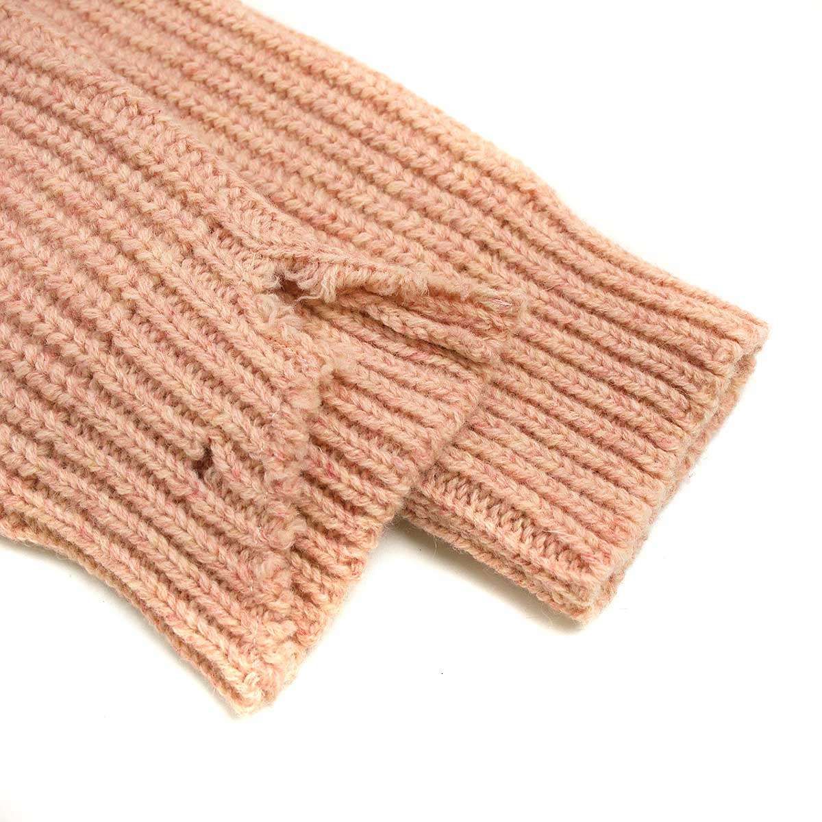 MARNI マルニ 23AW Broken Fisherman Turtleneck Knit ダメージ