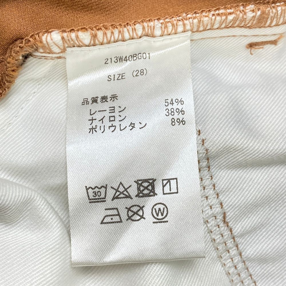 サイズ：28 BEAMS GOLF ビームスゴルフ ×Dickies ストレッチパンツ  ブラウン系 [240101475938] ゴルフウェア レディース ストスト サイズ：28 BEAMS GOLF ビームスゴルフ ×Dickies ストレッチ