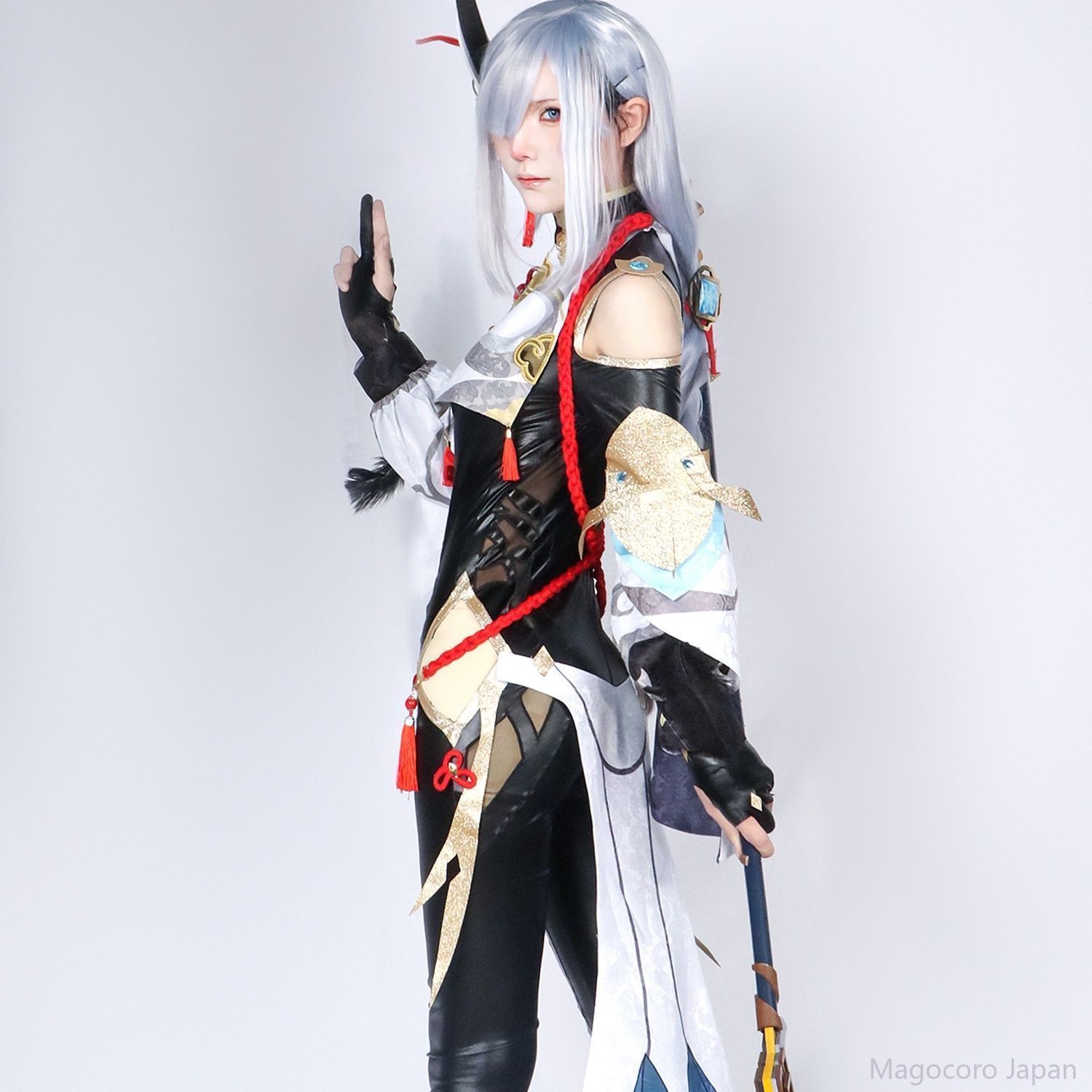 コスプレ衣装原神申鶴アニメコスプレ全身タイツゲームキャラクター衣装コスチュームレディース