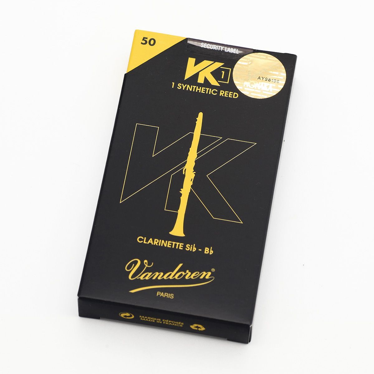 Vandoren バンドレン B♭クラリネット用リード VK1 シンセティックリード 50