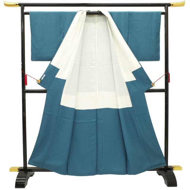 新古品】 すごい値！ 色無地 未使用 着物 正絹 袷 超堅牢染 寿光織